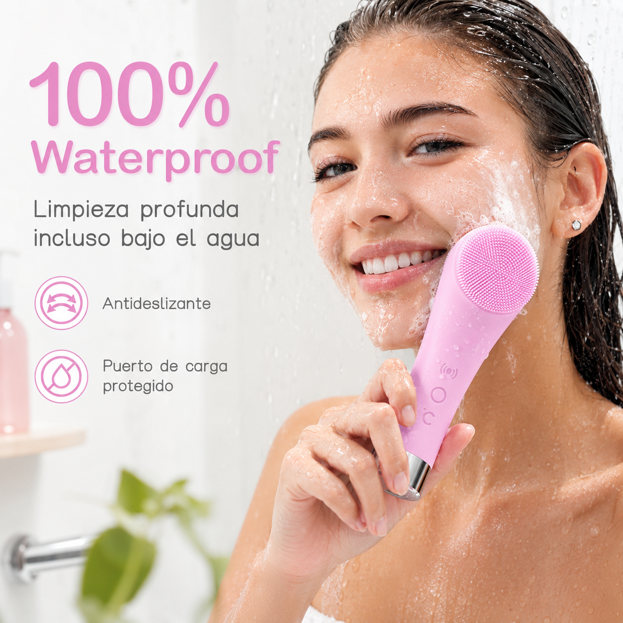 Dispositivo de Limpieza Sónica con Masaje Térmico | Idra Ritual