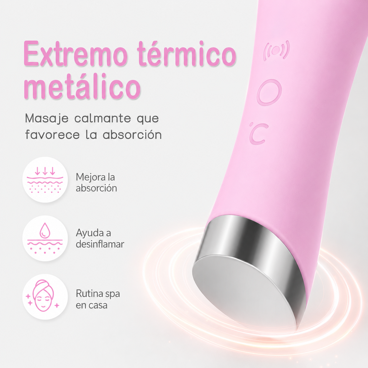 Dispositivo de Limpieza Sónica con Masaje Térmico | Idra Ritual